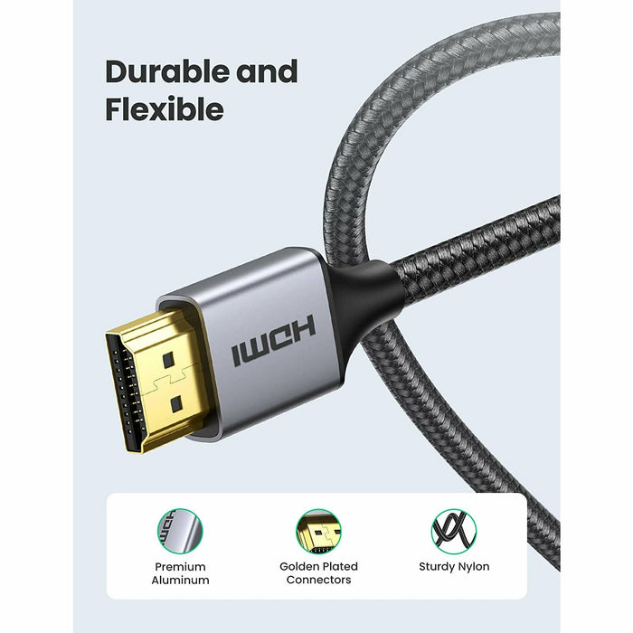 Micro HDMI to cable supports Ethernet 3D 4K and audio return,... UGREEN-brands-world.ca